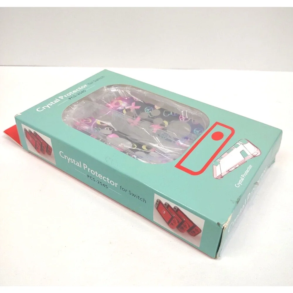 Crystal Clear Blue Case Protector for Switch PCS-2545 Dangan Rompa Bright Colors